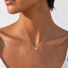Solea Diamond Tennis Racket Necklace