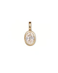 Olea Shine – Bezel Lab Diamond Necklace Pendant