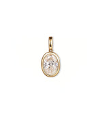 Olea Shine – Bezel Lab Diamond Necklace Pendant