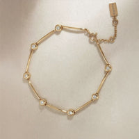 Sol Link – Bezel Diamond Bracelet