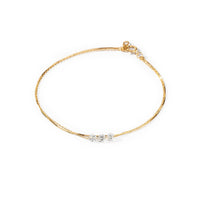 Astra Beam – Triple Diamond Layered Bracelet