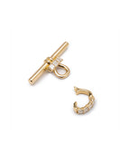 Vela Princess Lab Diamond T Bar Pendant