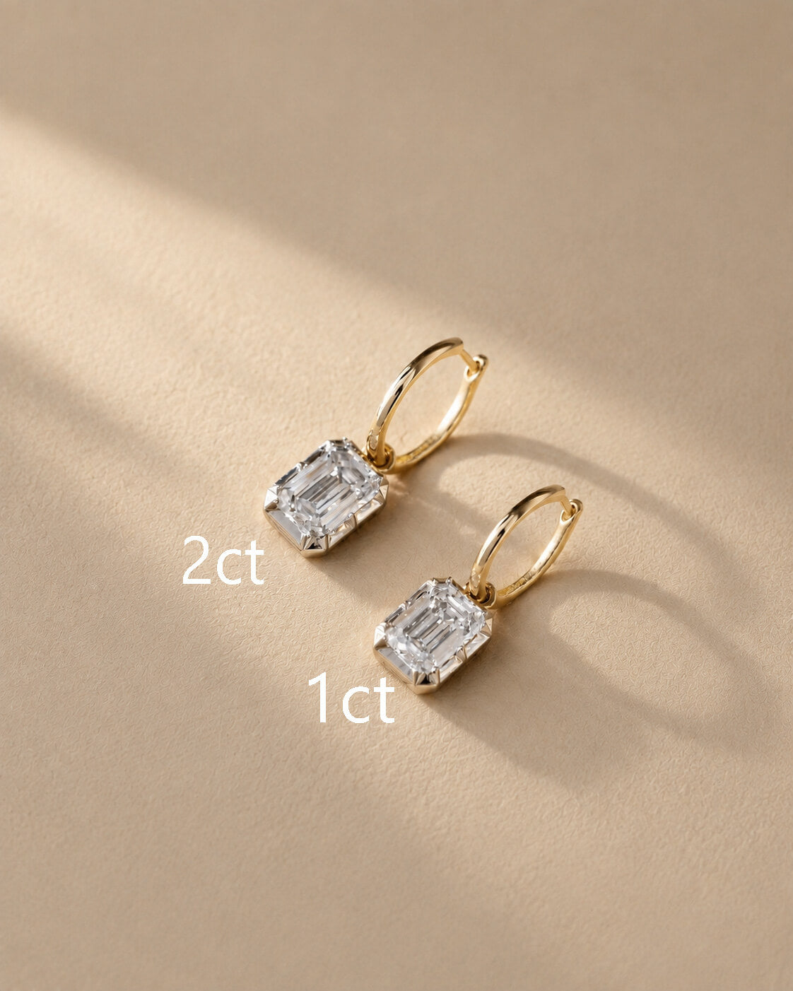 Debbie Multi-Cut Diamond Hoop Earrings