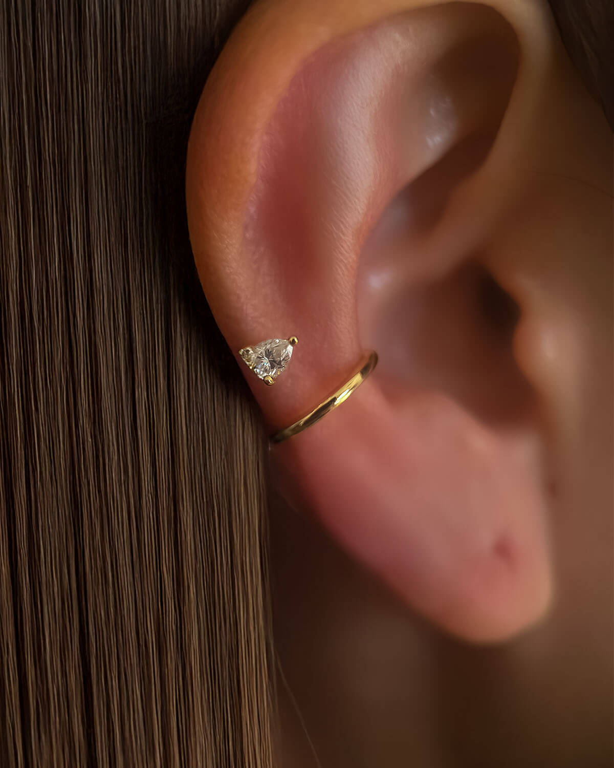 Luna Solo - Pear Ear Cuff