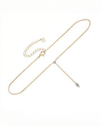 Cascade Line – Vertical Drop Necklace