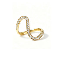 Serra Flow – Diamond Fine Waves Ring