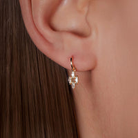 Aurelia Drop – Marquise Diamond Dangle Earrings