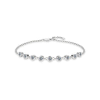 Aurora Line – Single Row Diamond Bracelet