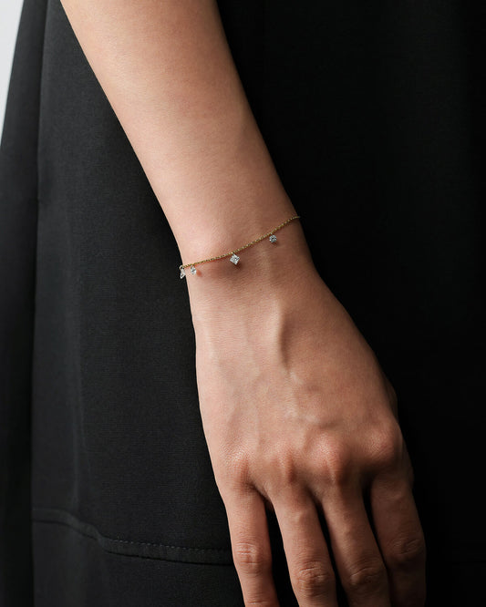 Elysia Diamond Drop Bracelet
