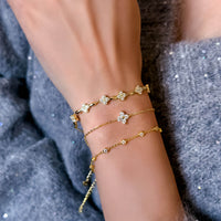 Lucky Charm – Clover&Leaf Bracelet