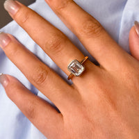 Emerald Cut Diamond Ring – Timeless Elegance for Daily Wear