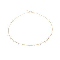 Elysia Diamond Station Necklace