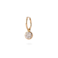 Debbie Multi-Cut Diamond Hoop Earrings