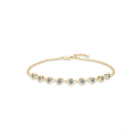 Aurora Line – Single Row Diamond Bracelet