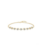 Aurora Line – Single Row Diamond Bracelet