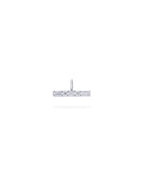 Aveline Small Diamond T Bar Necklace