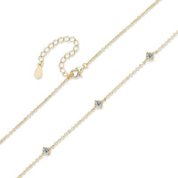 Eternal Glow - Lab Diamond Station Necklace