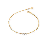 Astra Beam – Triple Diamond Layered Bracelet