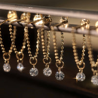 Elio Chain – Beaded Chain Single Earring