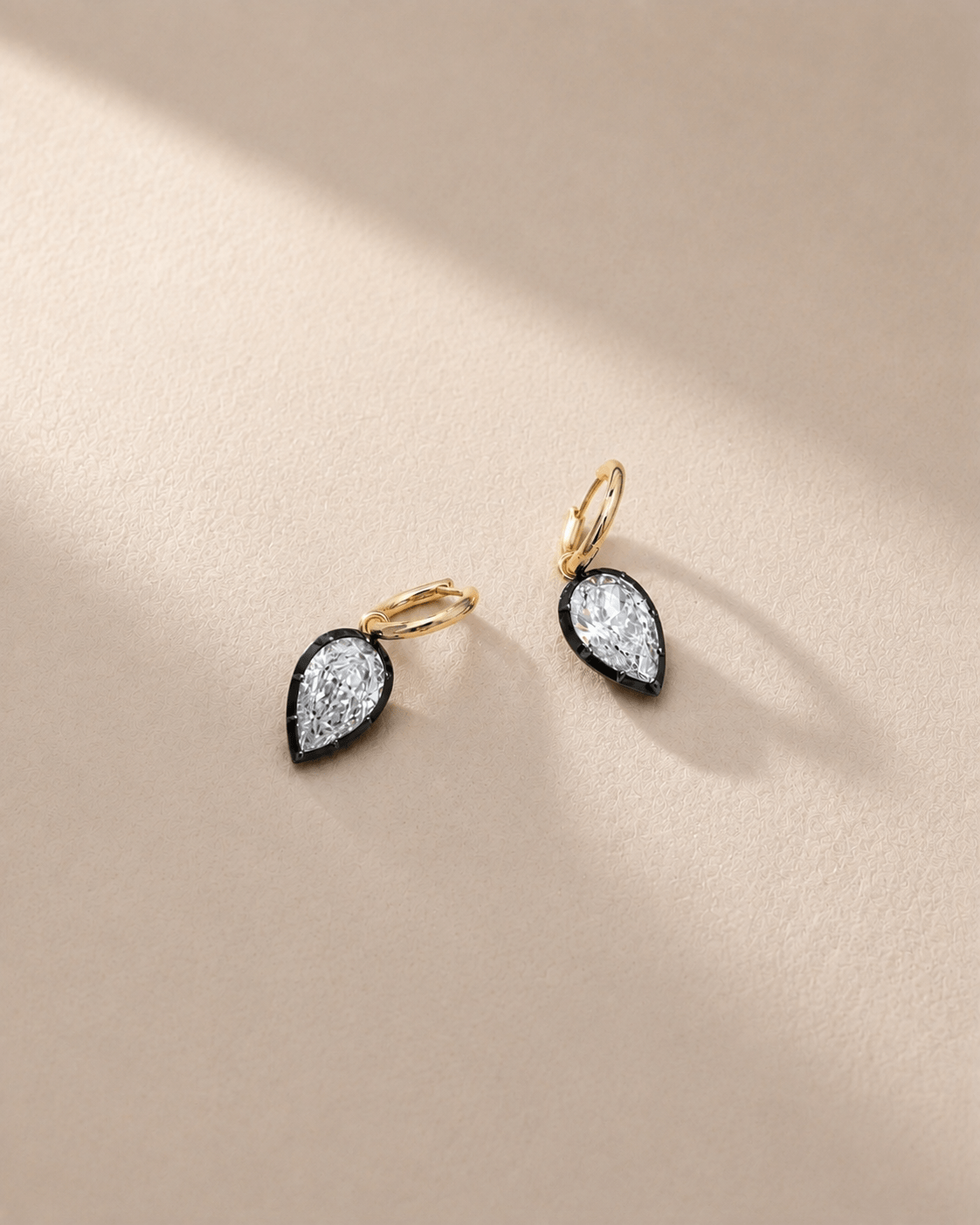 Debbie Multi-Cut Diamond Hoop Earrings