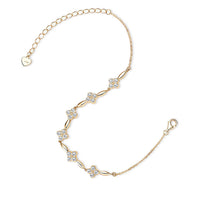 Lucky Charm – Clover&Leaf Bracelet