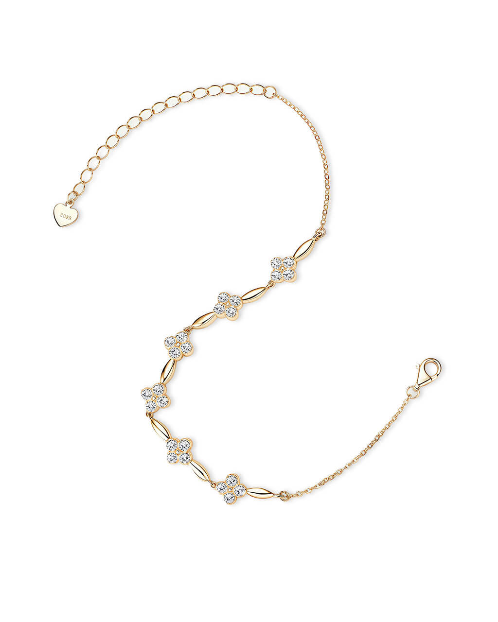 Lucky Charm – Clover&Leaf Bracelet