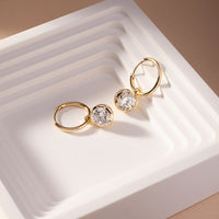 Debbie Multi-Cut Diamond Hoop Earrings