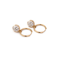 Debbie Multi-Cut Diamond Hoop Earrings