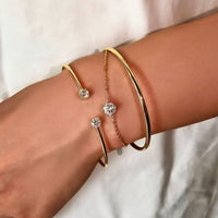 Eternal Bond – Double Layer Diamond Bracelet