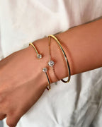 Eternal Bond – Double Layer Diamond Bracelet