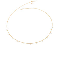 Elysia Diamond Station Necklace