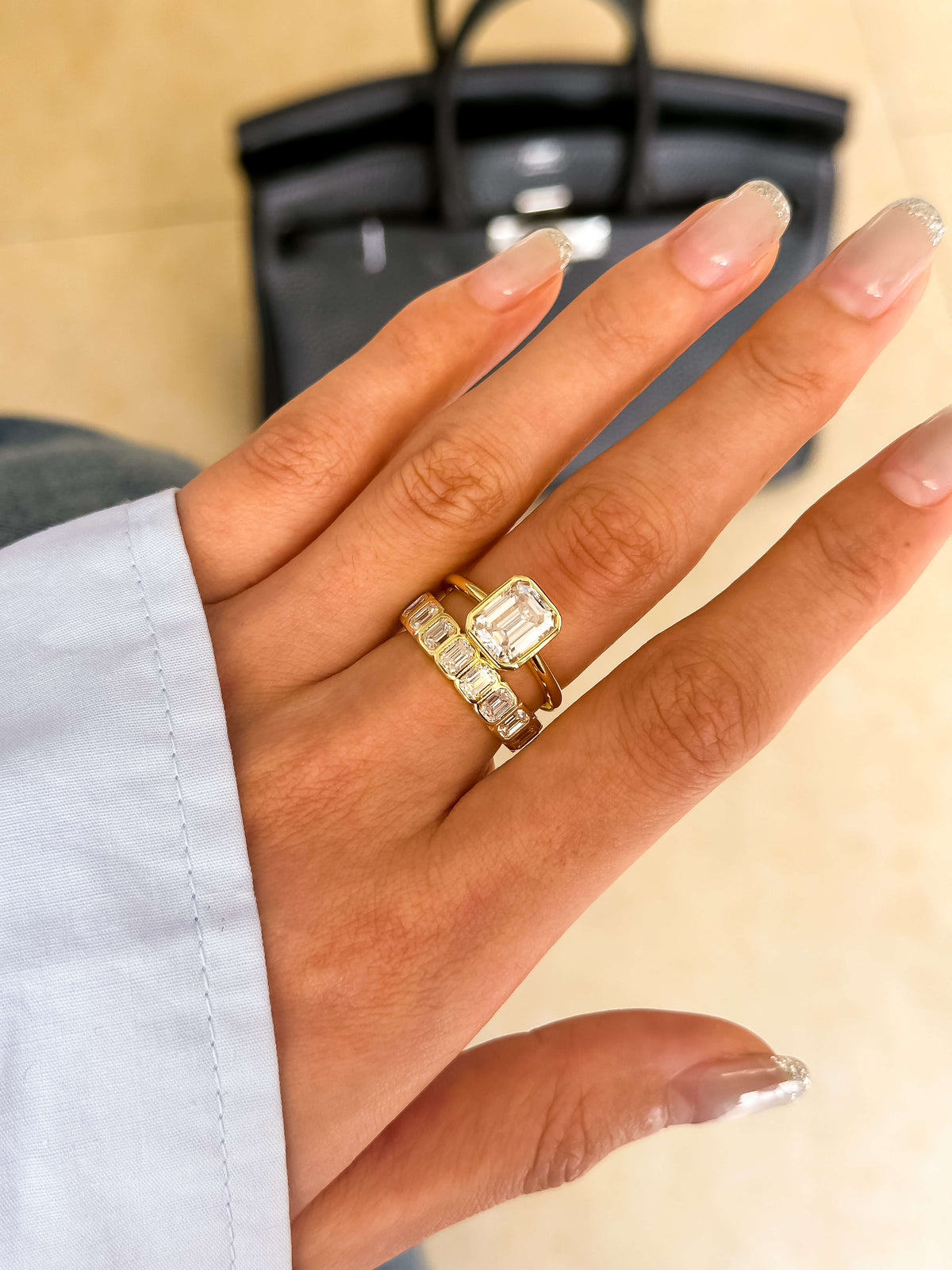 Emerald Cut Diamond Ring – Timeless Elegance for Daily Wear
