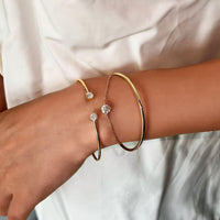 Eternal Bond – Double Layer Diamond Bracelet