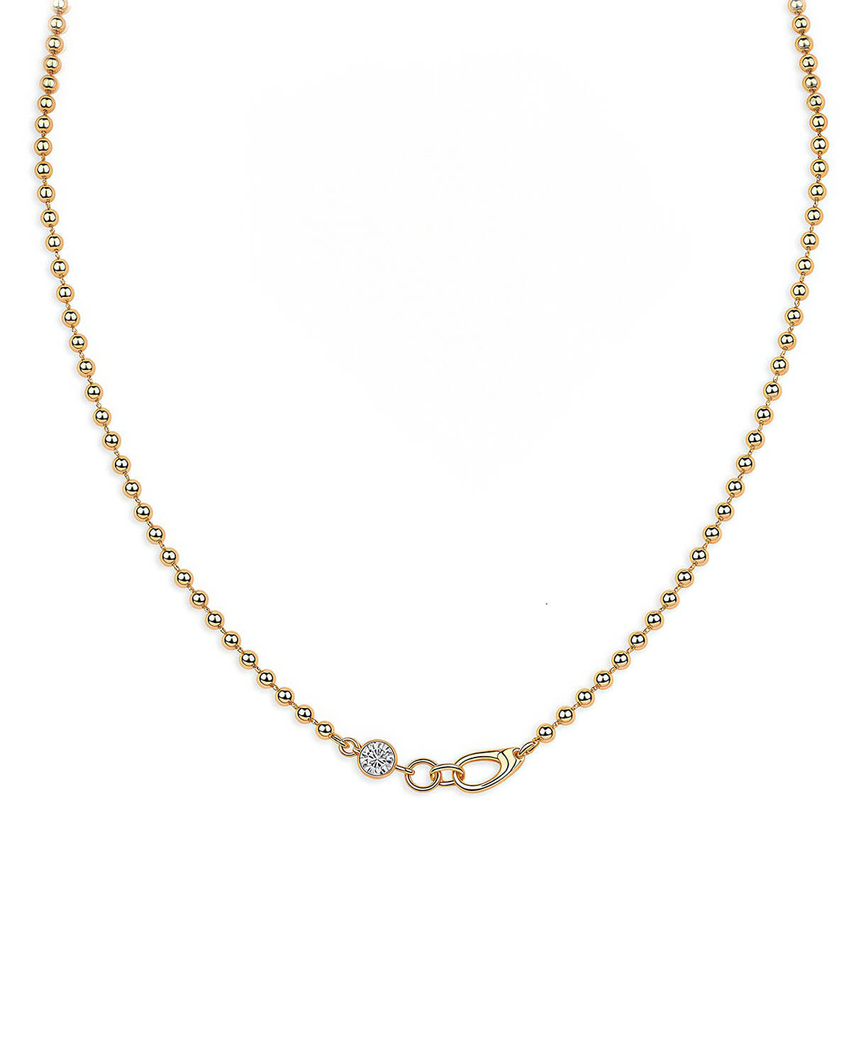 Lina Glow – Half Carat Beaded Necklace