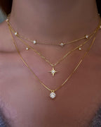 Solo Spark -1 Carat Solitaire Diamond Necklace