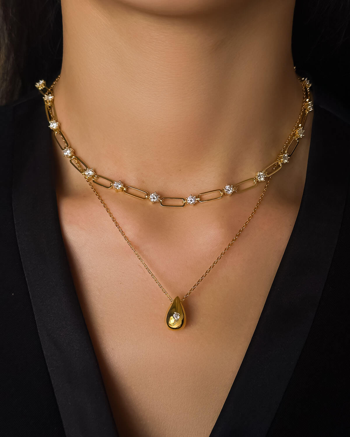 Celeste Link – Modern Chain Necklace