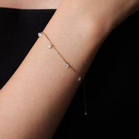 Elysia Diamond Drop Bracelet