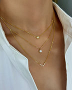 Orbit Spark - Solitaire Diamond Necklace