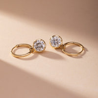 Debbie Multi-Cut Diamond Hoop Earrings