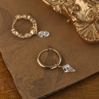 Aurora Mix – Interchangeable Diamond Earrings Drops