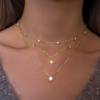 Eternal Glow - Lab Diamond Station Necklace
