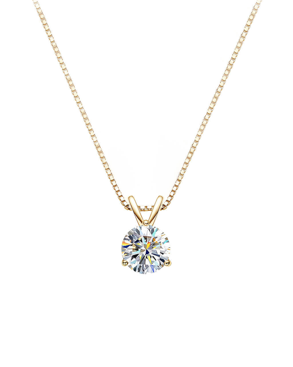 Solo Spark -1 Carat Solitaire Diamond Necklace