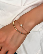 Eternal Bond – Double Layer Diamond Bracelet