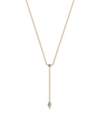 Cascade Line – Vertical Drop Necklace