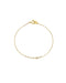 Gleam Line – Emerald Cut Diamond Bracelet