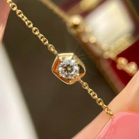 Sol Bean – Petite Bezel Diamond Bracelet