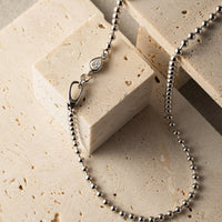 Lina Glow – Half Carat Beaded Necklace