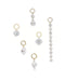 Aurora Mix – Interchangeable Diamond Earrings Drops