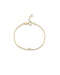 Radiant Dot – Minimalist Gold and Diamond Bracelet