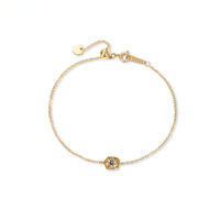 Sol Bean – Petite Bezel Diamond Bracelet